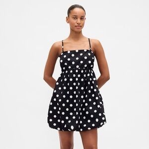 GAP Polka Dot Black mini Dress
